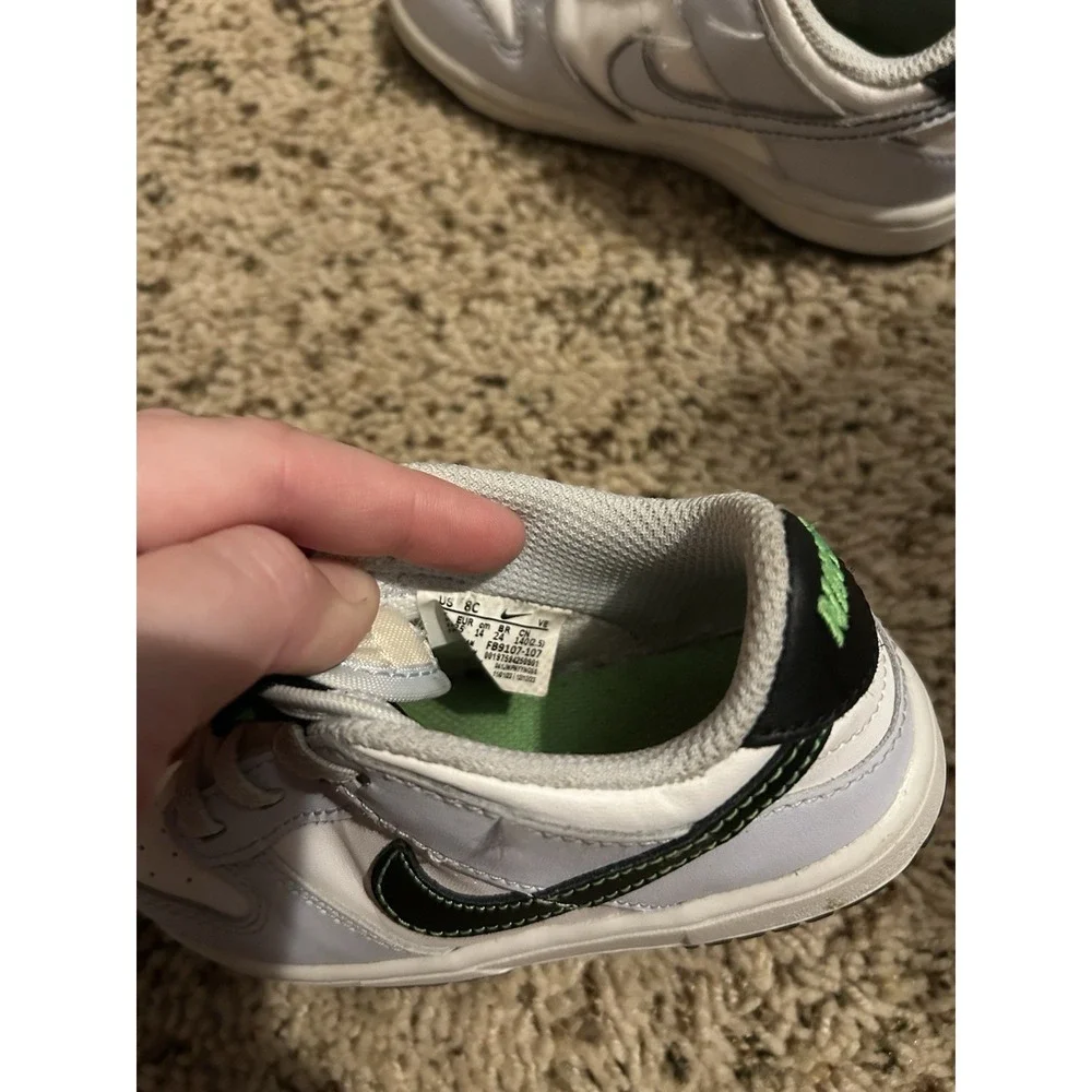 Toddler Nike Dunk Low Shoes Size 8C